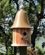 unusual wooden nesting box