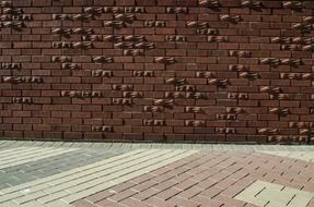 brick walls and cement floor