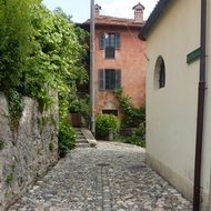 paving stones on a street in switzerland