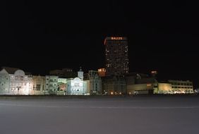 Atlantic City, New Jersey, night panorama