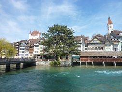 old town pedestrian bridge