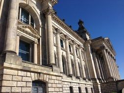 Reichstag as point of interest in Berlin