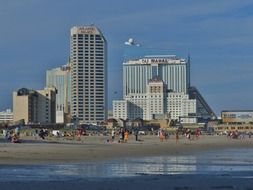 ocean beach hotels of Atlantic City