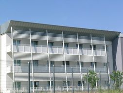 Balconies of the hospital
