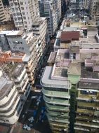 Hong Kong, aerial view