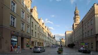 market square in Poland