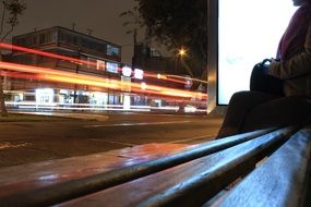 Avenue at night