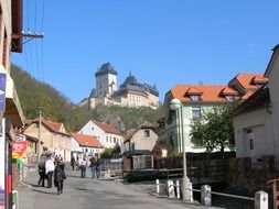 karlstein street, prague