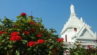 white palace in Thailand