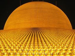 dhammakaya pagoda in Bangkok