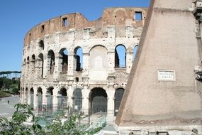 wonderful colosseum in rome