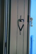 heart on the door handle, venice, italy