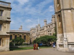 College buildings in Cambridge