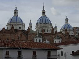 domes of Old Cathedral of Cuenca