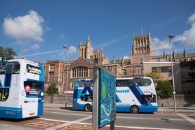 double decker buses in Bristol
