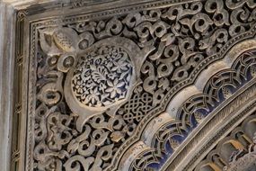 architecture of alhambra granada spain