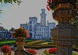 13th century gothic castle in the Czech Republic