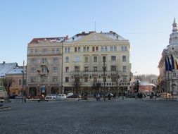 cluj napoca city center romania
