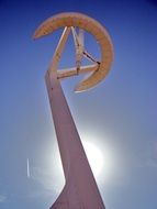 antenna in the sun, Barcelona