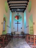 interior of the church of St. Mary in Mexico