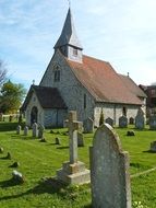 church on the cemetery