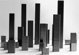 city abstract model