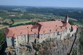 castle mountain in Riegersburg