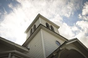 church building against the sky
