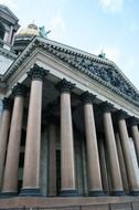 pillars of Saint Isaac's Cathedral