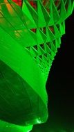 contemporary green exhibition center