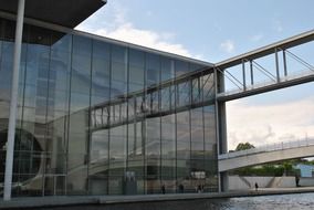 berlin, facade, office