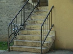 Stairs up on a building