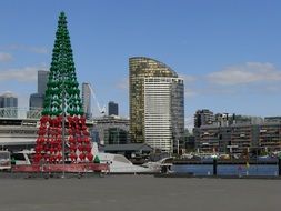 melbourne christmas city decoration