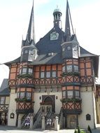 Wernigerode town hall Germany