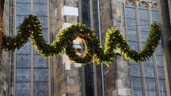 Christmas decoration in the city