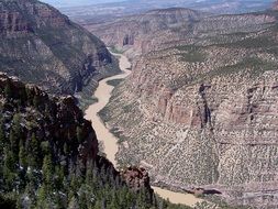 picturesque river landscape