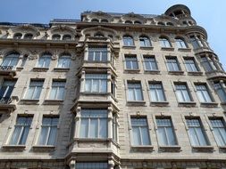 facade of a historic building in Antwerp
