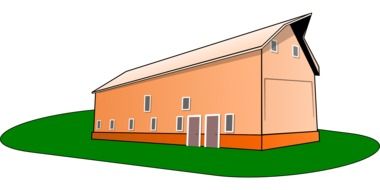 Picture of orange building