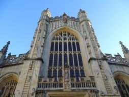 huge window of a church in england