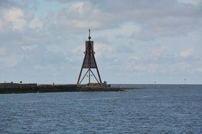 tower on the beach in Cuxhaven