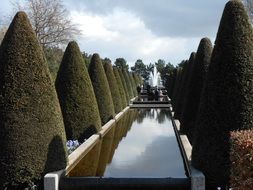 water channel as an element of a park complex