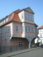 historical building in downtown, germany, erfurt