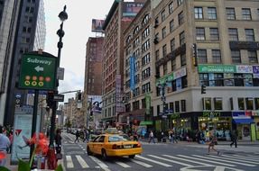 street manhattan,new york
