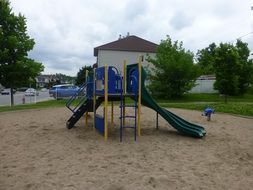 playground on the sand