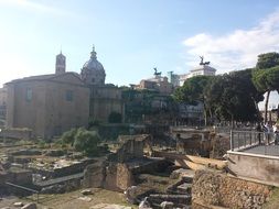 Landscape of fori imperiali