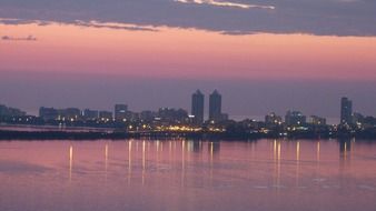 florida morning skyline