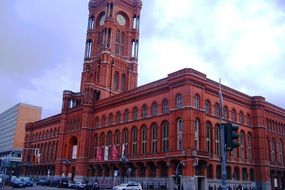 red town hall, berlin