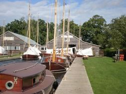 sailing in the Norfolk Broads