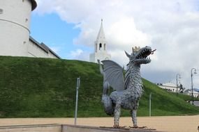 Dragon statue in Kazan