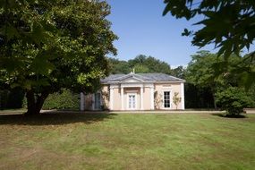 summer house in a park